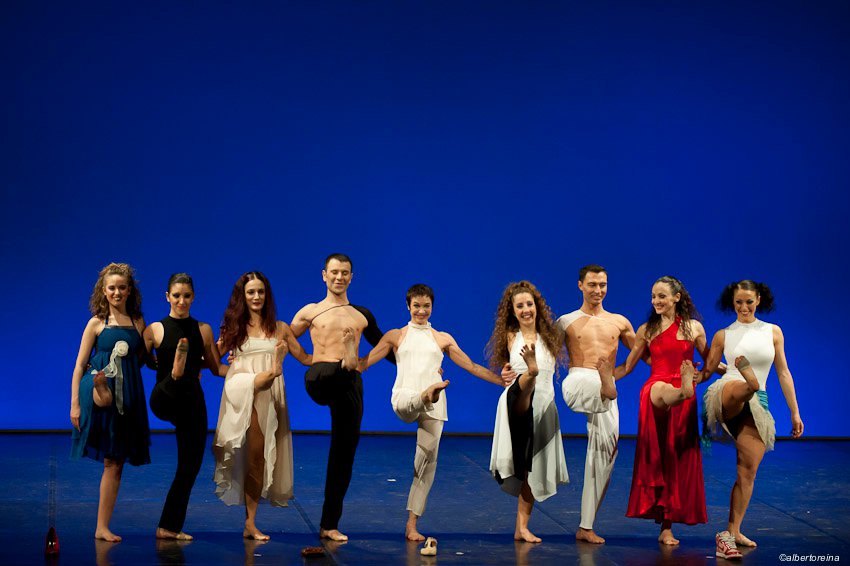 la simonarte dance company sul palco