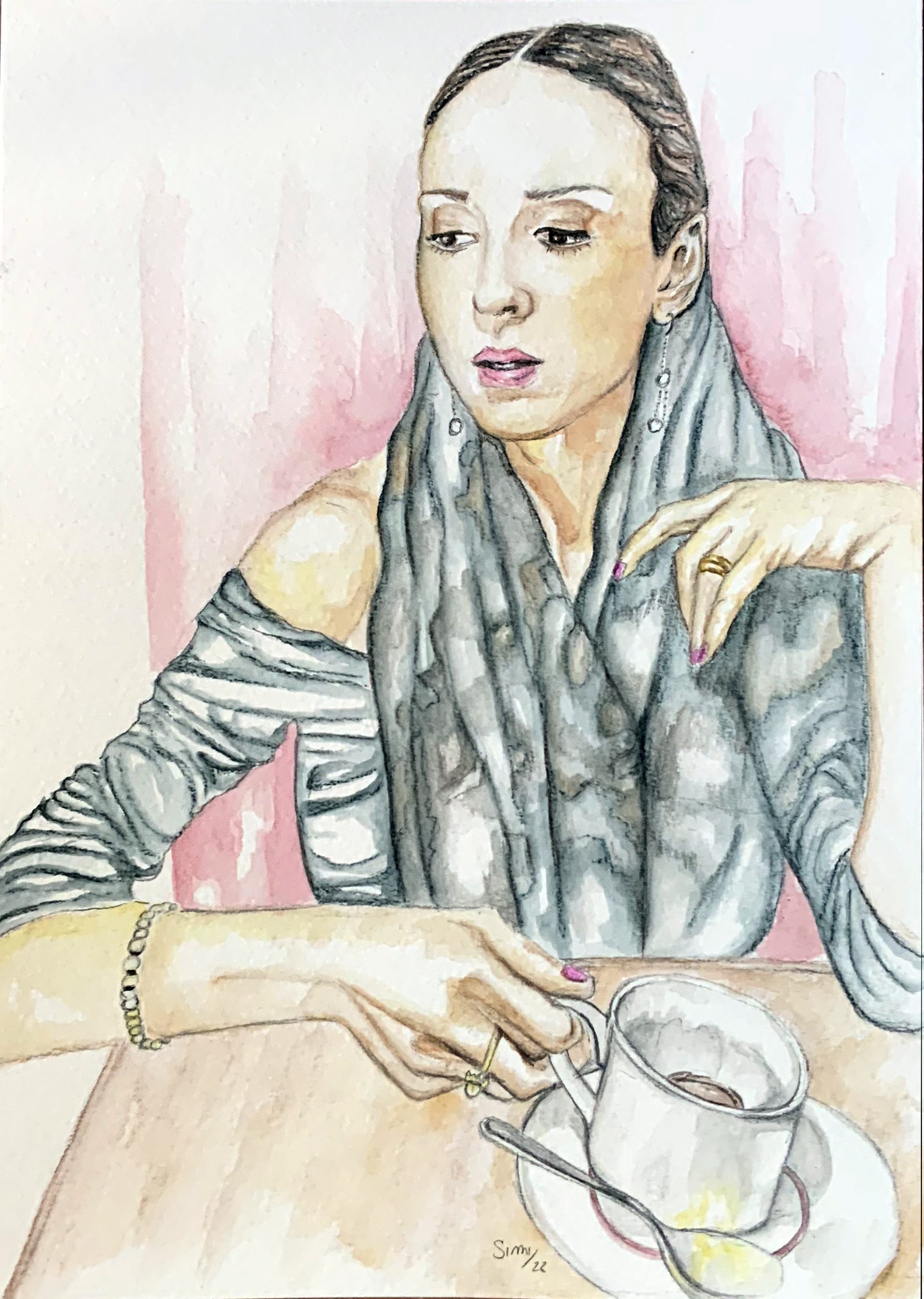 quadro "caffe in stile"